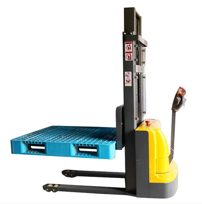 Fully Automatic 1000kg Forklift Electronic Stacker Walking Walkie Electric Hydraulic Lifter