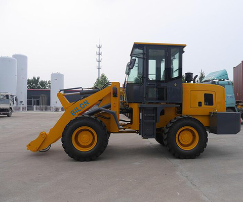 Powerful Wheel Loader With WD10G220E23 Diesel Engine 2300r/min Rated Speed 3000mm Total