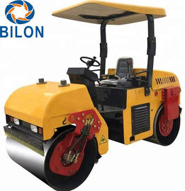 High Efficiency Vibratory Road Roller 3 Ton 21KW Hydraulic Road Roller