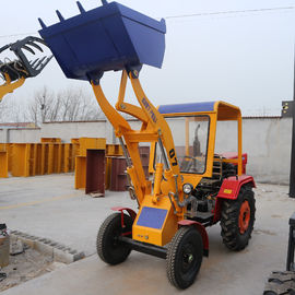 High Efficiency 400kg Mini Wheel Loader / Earthwork Construction Machinery