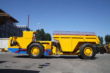 5 Cumbic Meter Capacity Wheel Underground Dump Truck For Mining And Hydro Tunnel Construction