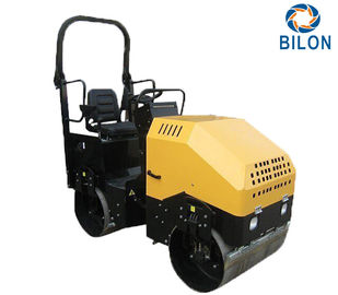 Unique 1 Ton Full Hydraulic Compactor Vibratory Roller Electric Start - Up