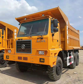 Shacman 70T Left Hand Driving Crawler Dump Truck 6x4  Euro 3 For Mining