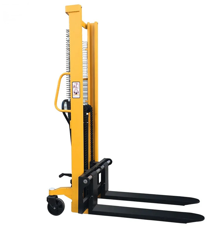 Hydraulic 1t 3M Hand Manual Stacker Forklift Stacker 3000kg 1500kg