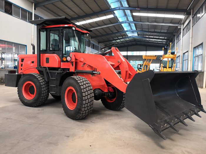 Deutz 92KW Engine Front End Loader With 1.6m3 Bucket Capacity / Mini Wheel Loader