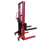 1000kg 2000kg  3T 1600mm Hydraulic Manual Hand Stacker Manual Lifter Pallet Stacker With 1600mm Lifting Height
