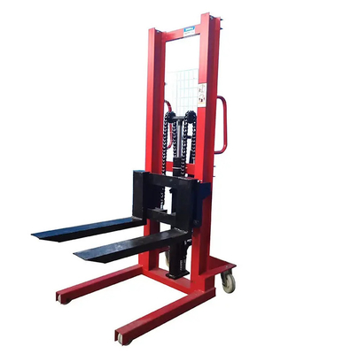 1000kg 2000kg  3T 1600mm Hydraulic Manual Hand Stacker Manual Lifter Pallet Stacker With 1600mm Lifting Height