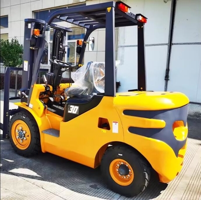 Cheap Price 3M Lifting Height Diesel Forklift Truck Rough Terrain Container Forklift Diesel 5 Ton With Full Free Mast