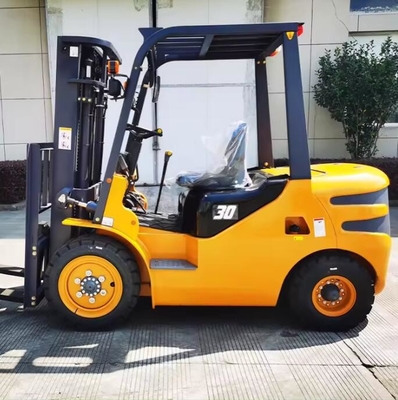 Cheap Price 3M Lifting Height Diesel Forklift Truck Rough Terrain Container Forklift Diesel 5 Ton With Full Free Mast