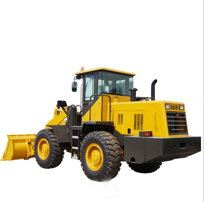 42KW Compact Wheel Loader With 2000kg Deadweight Fork Snow Bucket Attachments