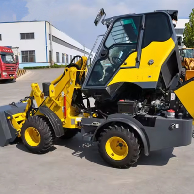 0.4m3 Bucket Capacity Loader 0.8 Ton Small Front Wheel Loader With Wheel Loader