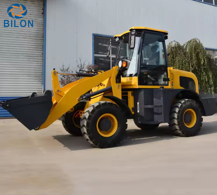 China 915 918 Mini Wheel Loader 1.5 Ton 4WD Tractor Loader With 0.7m3 Bucket Capacity