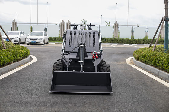 Garden and Farm Using Electric Control Mini Skid Steer Loader 460 Front End Loader With Trencher