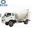 3m3 Concrete Mixer Truck With 4 Wheel Driver , 2 Wheel Steering
