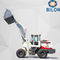 76KW Small Wheel Loader Bigger Bucket 2 Ton For Loading Grain / Cotton