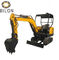 2.2T Road Builder Excavator Small Mini Excavator With 2200 Kg Operating Weight