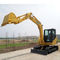 6T Road Builder Excavator Quick Speed Mini Hydraulic Crawler Excavator
