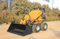 Construction Or Farm Soil Machine / Petrol Fuel Compact Skid Steer Loader