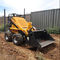 17.15kw Walk Behind Skid Steer Loader With Lawn Aerator Attachments