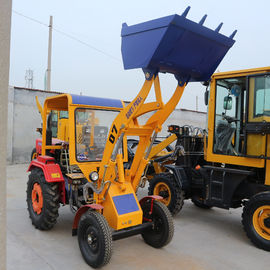 High Efficiency 400kg Mini Wheel Loader / Earthwork Construction Machinery