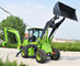2.5 Ton Towable Backhoe Loader With Air - Over - Oil Assist Caliper Braking System
