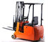 1 Ton Capacity Small 3 Wheels Electric Forklift Max. Lifting Height 90mm