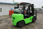 Green Road Construction Machinery , High Performance 3T Gas Engine LPG Forklift