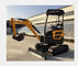 2 Ton Road Builder Excavator Rated Speed 4km/H Maximum Digging Heigh 3700mm