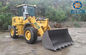Mechanical Control Front End Wheel Loader With 1.8 M3 Bucket And 92kW Diesel Engine