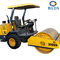Yellow 3.5 Ton  Single Drum Vibrator Road Roller With 22kw Diesel Engine