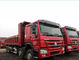 Sinotruk Howo 50T 12 Wheeler 8x4 Dump Truck Heavy Duty Horsepower 351 - 450hp