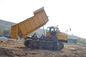 12 Ton Crawler Dump Truck Tracked Carrier For Mud Road , Swamp , Snow Slopes