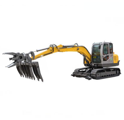 0.25m3 Railway Road Builder Excavator With Sleeper Changer