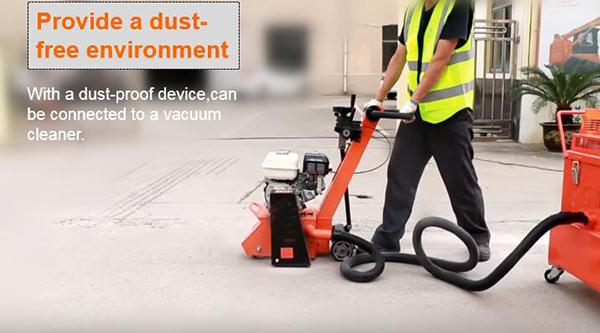 200mm Concrete Scraper Machine 178f Diesel Engine Floor Scraper