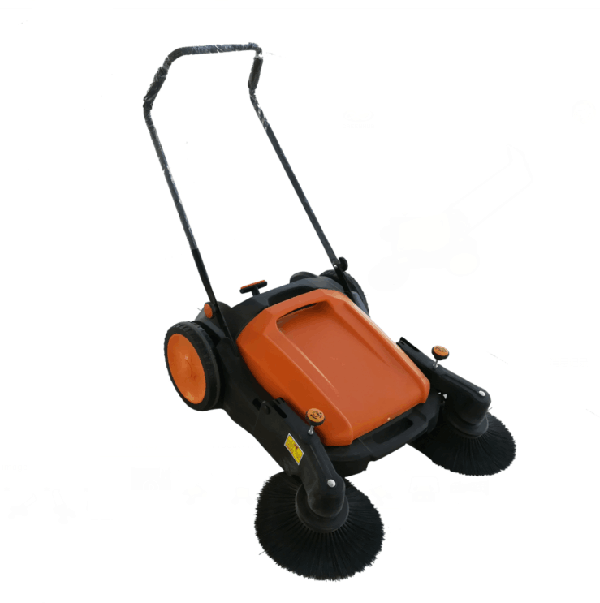 Electric Snow Sweeper Machines Hand Push Type Power Snow Brush Sweeper